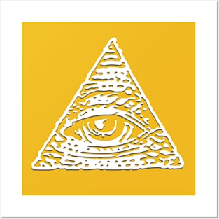 All-Seeing Eye Posters and Art